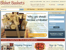 Tablet Screenshot of bisketbasketsdropshipping.com